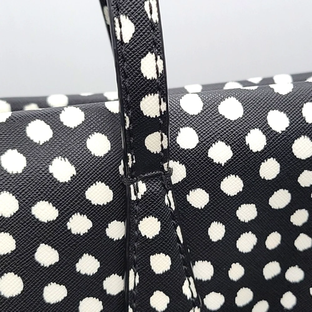 KATE SPADE Musical Dot Diaper Bag Black White - Picture 12 of 16